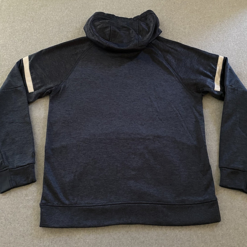 Layer 8‎ Tech Fleece Training Hoodie Men's Medium Navy Black Sweatshirt Active - Picture 8 of 10